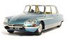 シトロエン DS21 シャプロン ロレーヌ 1969 ヘッド&テールライト点灯 ブルー メタリックバイカラー (ミニカー)