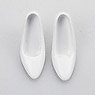 JG Toys 1/6 High-heeled Shoes White (Fashion Doll)