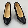 JG Toys 1/6 High-heeled Shoes Black (Fashion Doll)