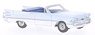 (HO) ダッジ カスタム ローヤル ランサー コンバーチブル 1959 ライトブルー/ホワイト (鉄道模型)