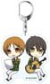 King of Prism by PrettyRhythm Acrylic Key Ring Chibidanzu Hiro & Koji (Junior High School Student) (Anime Toy)