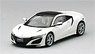 ホンダ NSX 2017 130R ホワイト w/ Carbon Fiber Package (RHD) (ミニカー)