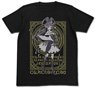 Maho Girls PreCure! Cure Magical T-shirt Black XL (Anime Toy)