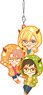 Nendoroid Plus: Idolish 7 Unit Rubber Strap - Yamato & Mitsuki & Nagi (Anime Toy)