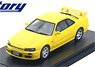 Nissan Skyline 25GT Turbo (1998) Lightning Yellow (Diecast Car)