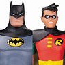 Batman: Animated Series/ Batman & Robin with Bat-Signal 6 Inch Action Figure (Completed)