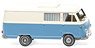(HO) Borgward B611 Leisure Car Pastel Blue/Pearl White (Model Train)