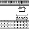 16番(HO) 島式ホーム (改良品) 屋根付き延長セット (組み立てキット) (鉄道模型)