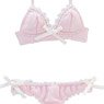 PNS Ribbon Bra & Shorts Set (Pink) (Fashion Doll)