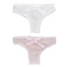 Picco D Ribbon Shorts Set II (White,Pink) (Fashion Doll)