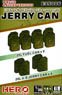 WW2 Jerry Can & Blitz Can Set For US and Allied Vehicles (Set of 12) (Plastic model)