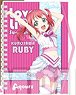 Love Live! Double Ring Note w/Band Ver.4 Ruby (Anime Toy)