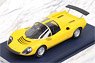 Ferrari Dino 206 Competizione Prototipo (Yellow) (Diecast Car)