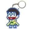 Osomatsu-san Jyushimatsu Iron Beads Style Key Ring (Anime Toy)