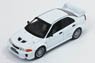 三菱ランサー EVO V 1998 ホワイト (ミニカー)