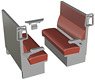 (1/12) EK-12 Box Seats `Red` Kit Type (Unassembled Kit) (Model Train)