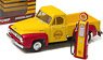 1953 Ford F-100 Shell Oil with Vintage Shell Gas Pump (ミニカー)