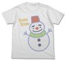 Chihayafuru Shinobu`s Snow-maru T-shirt White L (Anime Toy)
