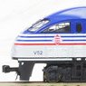 MPI MP36PH #V52 Virginia Railway Express (Blue/Silver) (Model Train)