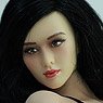 1/6 Super-Flexible Female Seamless Body with Stainless Steel Skeleton in Pale Middle Bust (Fashion Doll)