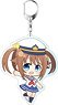 High School Fleet Big Key Ring Puni Chara Akeno Misaki (Anime Toy)