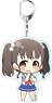 High School Fleet Big Key Ring Puni Chara Rin Shiretoko (Anime Toy)