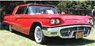 1960 フォード サンダーバード ハードトップ 1960 モンテカルロ レッド (ミニカー)