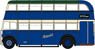 (OO) Leyland PD2/12 Samuel Ledgard 2階建てバス (鉄道模型)
