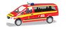 (HO) Mercedes-Benz Vito ELW Munchen Fire Department Vehicle (Model Train)