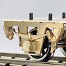 1/80(HO) Single-axis Bogie Double Link w/Detail Plate Holder (Kasha-Hyo Sashi) Kit (No Wheel) (Unassembled Kit) (Model Train)