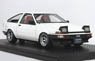 Toyota Sprinter Trueno 3Dr GTV (AE86) White (Diecast Car)