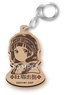 Kuma Miko: Girl Meets Bear Wood Key Ring Machi Amayadori B (Anime Toy)