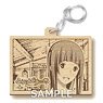 Flying Witch Wood Key Ring Makoto Kowata (Anime Toy)
