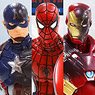 Captain America Civil War - Hasbro Action Figure: 6 Inch / Legends - Box Set: Captain America & Spider-Man & Iron Man Mark 46 3-Pack (Completed)