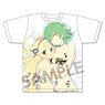 Senran Kagura x Uppers Girl`s Double Upper T-shirt Katsuragi & Hikage White L (Anime Toy)