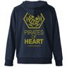 One Piece Pirates of Heart Dry Parka Navy M (Anime Toy)