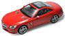 Mercedes-Benz SL500 Hard Top Red (Diecast Car)