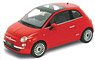 Fiat 500 2007 Red (Diecast Car)
