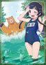 Kuma Miko: Girl Meets Bear Mini Clear Poster (B) Played in the River (Anime Toy)