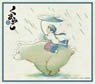 Kuma Miko: Girl Meets Bear Water Resistance/Endurance Sticker Machi & Natsu 2 (Anime Toy)