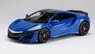 Honda NSX 2016 Blue (Manufacturers Option-Equipped Vehicles) (Diecast Car)