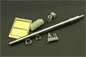 M256 120mm L44 M1A2 Abrams Metal Gun Barrel Set (for Tamiya 35326) (Plastic model)