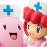 G.E.M. Series Pokemon Nurse Joy, and Chansey (PVC Figure)