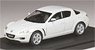 Mazda RX-8 (SE3P) Snow Flake White Pearl (Diecast Car)