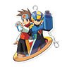 Mega Man Die-cut Pass Case Mega Man Battle Network Mega Man & Lan (Anime Toy)