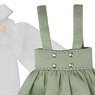 Picco D Petitfeuille High Waist Skirt Set (Grass Green) (Fashion Doll)