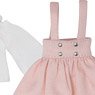 Picco D Petitfeuille High Waist Skirt Set (Milky Pink) (Fashion Doll)