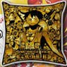 One Piece Film Gold Metallic Quilt Cushion (Poker Ver.) (Anime Toy)