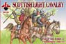 十五世紀ばら戦闘スコットランド軽騎兵・12騎 (プラモデル)