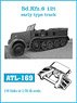 Sd.Kfz.8 12t Early Type Track (Plastic model)